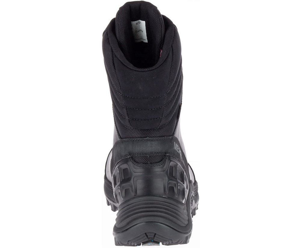 Kozaki Merrell Męskie Czarne - Thermo Rogue Tactical Waterproof Ice+ - 962735-UBG